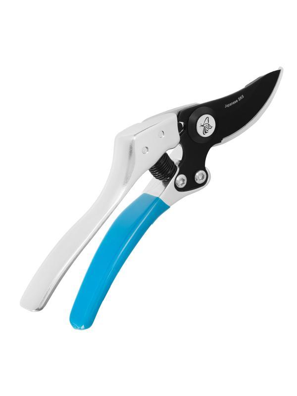 Секатор прямого реза, 230 мм, усиленный, нижняя рукоятка в ПВХ - оболочке, Luxe, Palisad