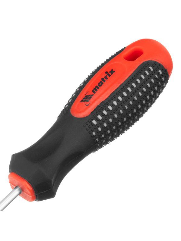 Отвертка Fusion, SL3 х 200 мм, CrV, трехкомпонентная рукоятка 