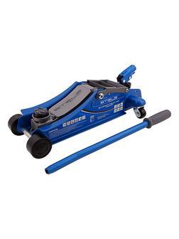 Домкрат гидравлический подкатной, поворотная рукоятка, 2 т, Low Profile, 100-350 мм Stels