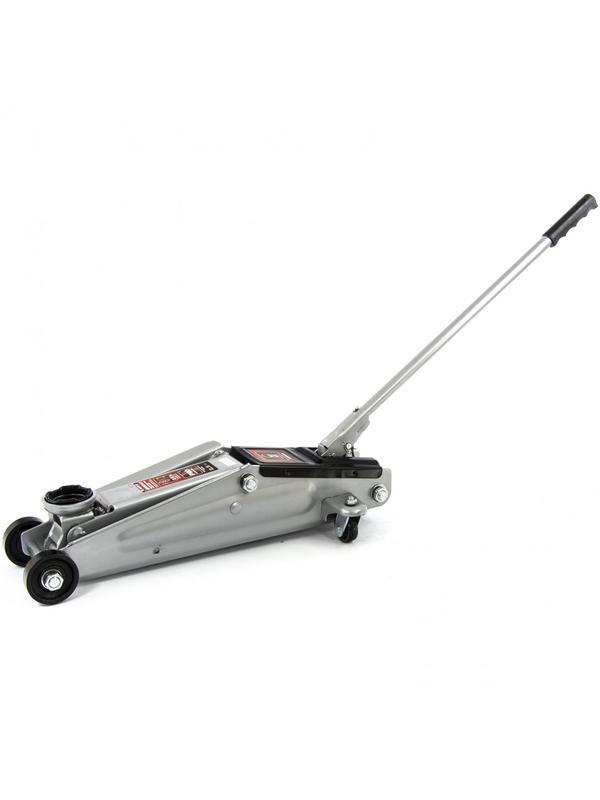 Домкрат гидравлический подкатный, 3 т, высота подъема 130-410 мм Matrix