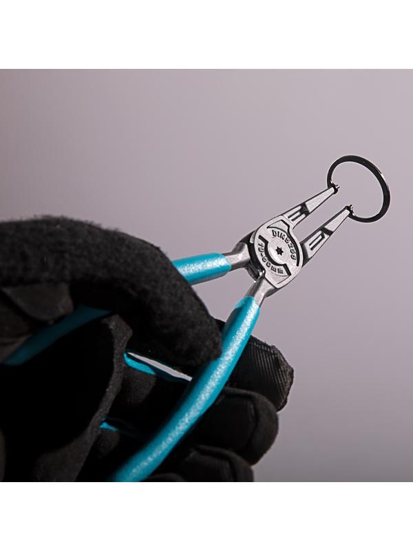 Съемник, 175 мм, для внутренних стопорных колец (19-60 мм), прямые губки (сжим) Gross