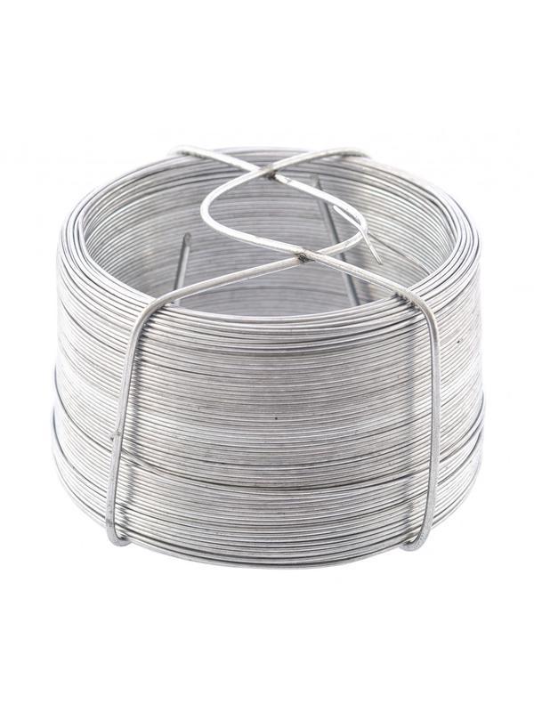 Проволока стальная, оцинкованная 0.7 мм, длина 75 м Сибртех