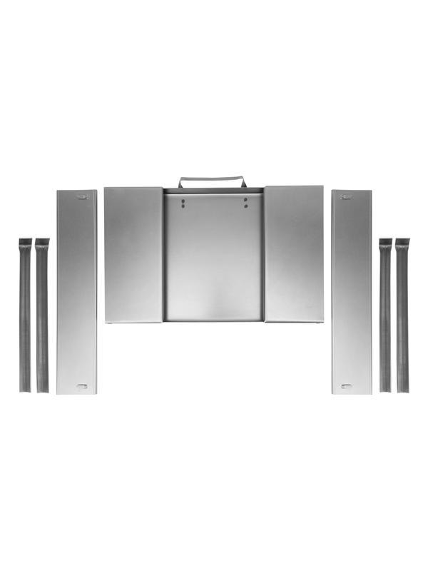 Мангал-дипломат в сумке 410 x 280 x 125, 1.5 мм, 6 шампуров в комплекте, Россия Camping Palisad