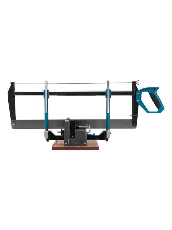 Стусло прецизионное, двухплоскостное, пила 600 мм, две прижимные струбцины, ограничительный упор Gross