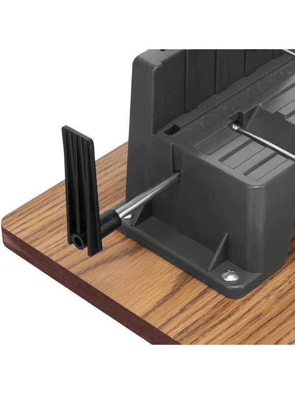 Стусло прецизионное, двухплоскостное, пила 600 мм, две прижимные струбцины, ограничительный упор Gross