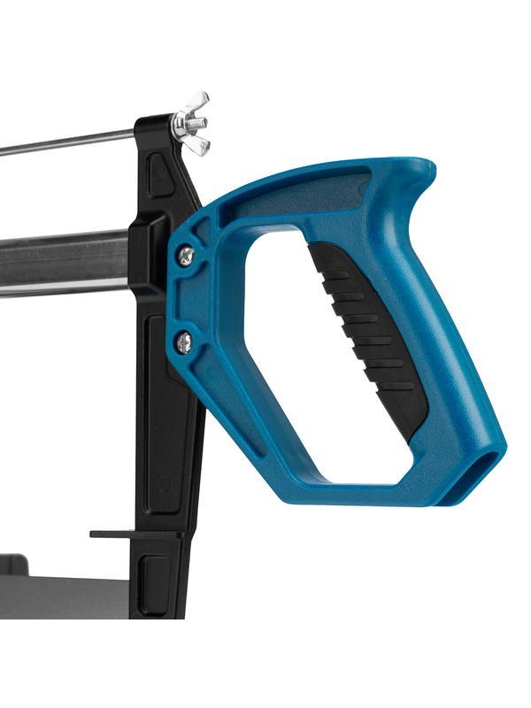 Стусло прецизионное, двухплоскостное, пила 600 мм, две прижимные струбцины, ограничительный упор Gross