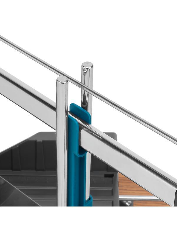 Стусло прецизионное, двухплоскостное, пила 600 мм, две прижимные струбцины, ограничительный упор Gross