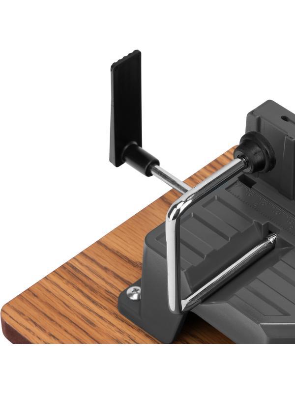 Стусло прецизионное, двухплоскостное, пила 600 мм, две прижимные струбцины, ограничительный упор Gross