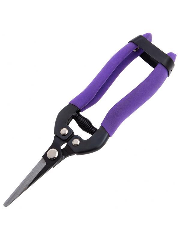 Секатор цветочный, 180 мм, металлические обрезиненные рукоятки, Palisad