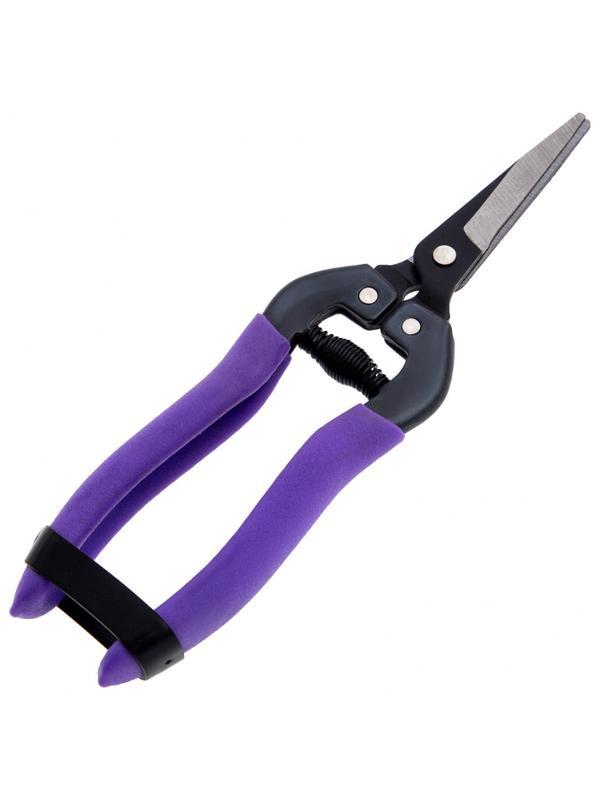 Секатор цветочный, 180 мм, металлические обрезиненные рукоятки, Palisad