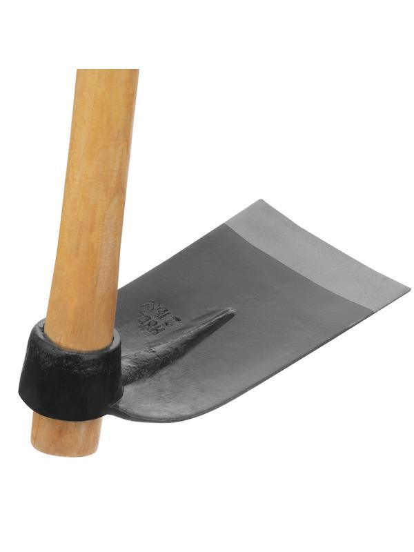 Кетмень, 148 х 243 х 900 мм, цельнокованый, деревянный лакированный черенок, Сибртех