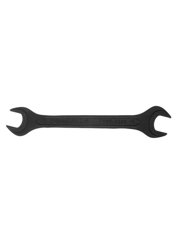 Ключ рожковый,12 х 13 мм, CrV, фосфатированный Сибртех