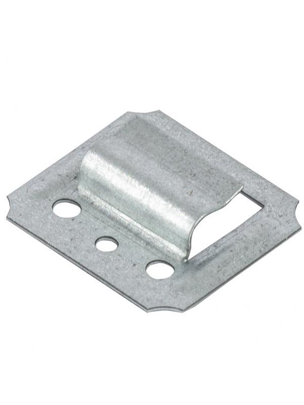 Кляймер №3.5 оцинкованный с гвоздями, 100 шт Россия Сибртех