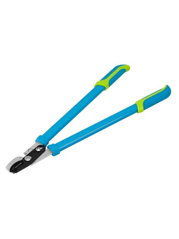 Сучкорез прямого реза, 610 мм, двухрычажный механизм, двухкомпонентные рукоятки, LUXE Palisad