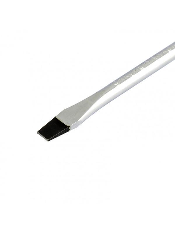 Отвертка, SL5 х 150 мм, CrV, двухкомпонентная рукоятка Сибртех