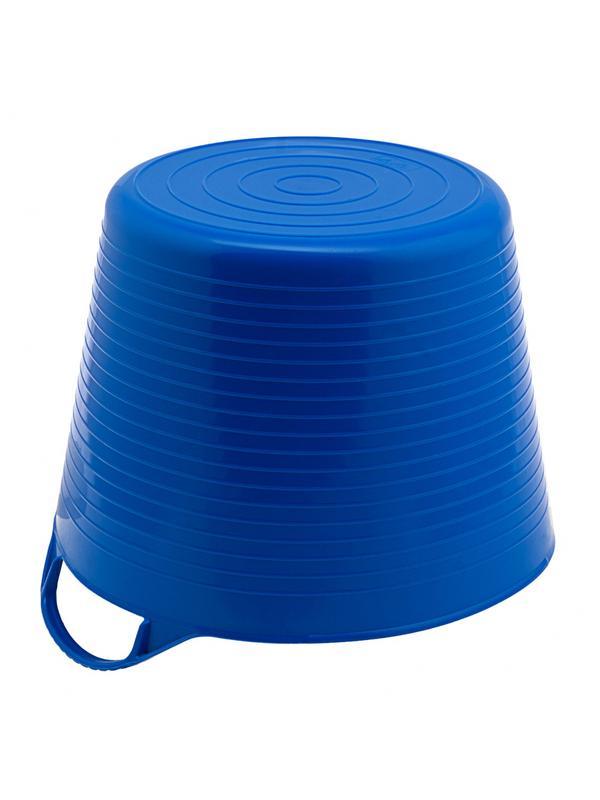 Ведро гибкое сверхпрочное, 14 л, синее, Россия, Сибртех