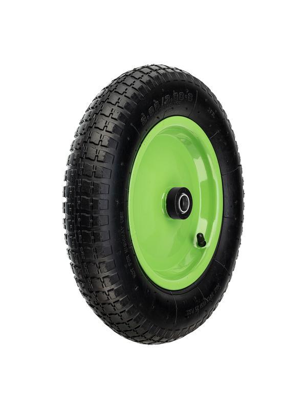 Колесо пневматическое 3.25/3.00-8, длина оси 65 мм, подшипник 20 мм Сибртех