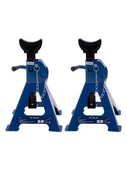 Подставки под автомобиль регулируемые, 3 т, H подъема 280-430 мм, 2 шт, Stels