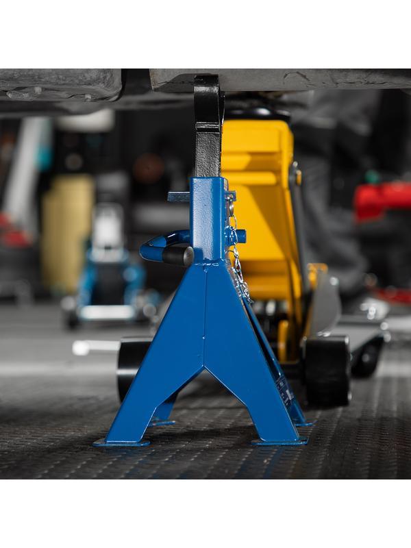 Подставки под автомобиль регулируемые, 3 т, H подъема 280-430 мм, 2 шт, Stels