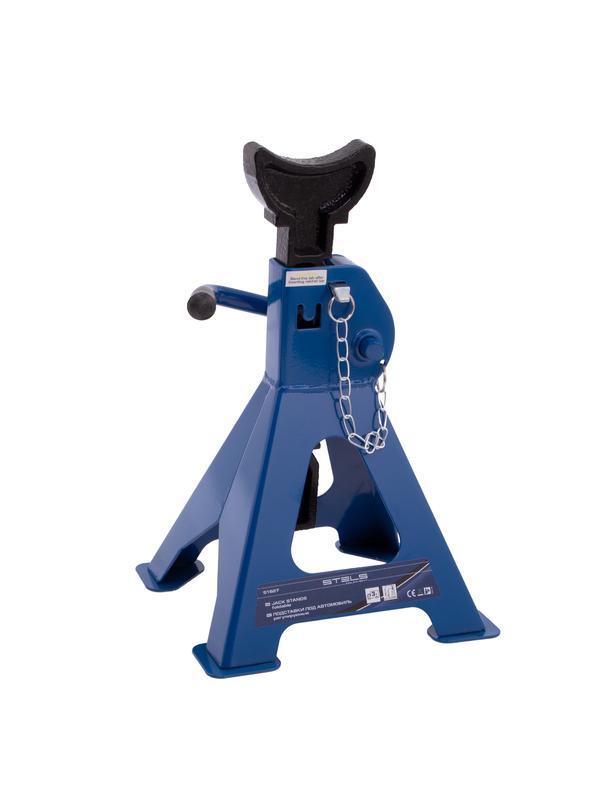 Подставки под автомобиль регулируемые, 3 т, H подъема 280-430 мм, 2 шт, Stels