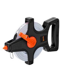 Рулетка геодезическая, 50 м х 12,5 мм, лента ПВХ, открытый корпус Sparta