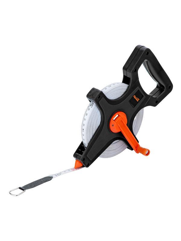 Рулетка геодезическая, 50 м х 12,5 мм, лента ПВХ, открытый корпус Sparta