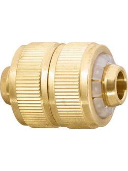 Муфта ремонтная для шланга, 1/2, латунная Palisad
