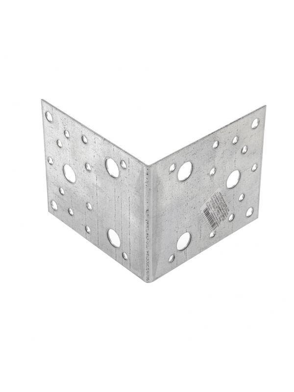 Крепежный уголок 1.7 мм, КU 105 x 105 x 90 мм Россия Сибртех