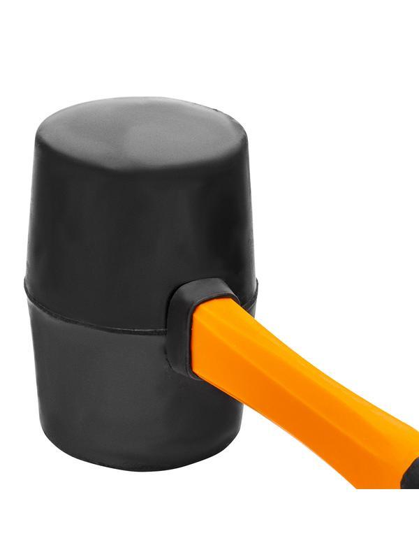 Киянка резиновая, 680 г, черная резина, фибергласовая рукоятка Sparta