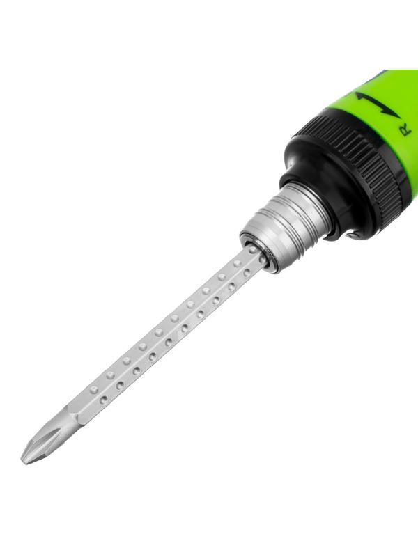 Отвертка реверсивная Т-образная комбинированная PH2/SL6, CrV Сибртех