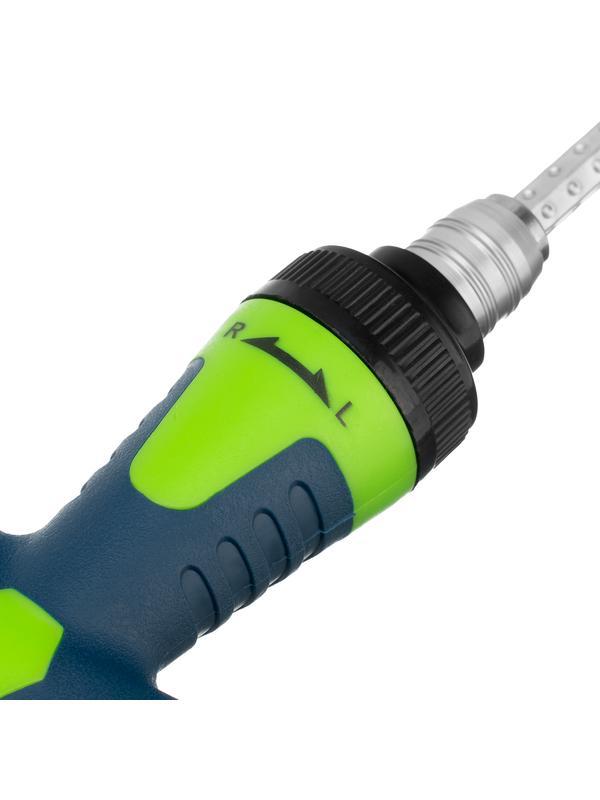 Отвертка реверсивная Т-образная комбинированная PH2/SL6, CrV Сибртех