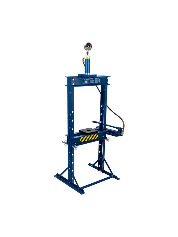 Пресс гидравлический с манометром, 20 т (комплект из 2 частей) Stels