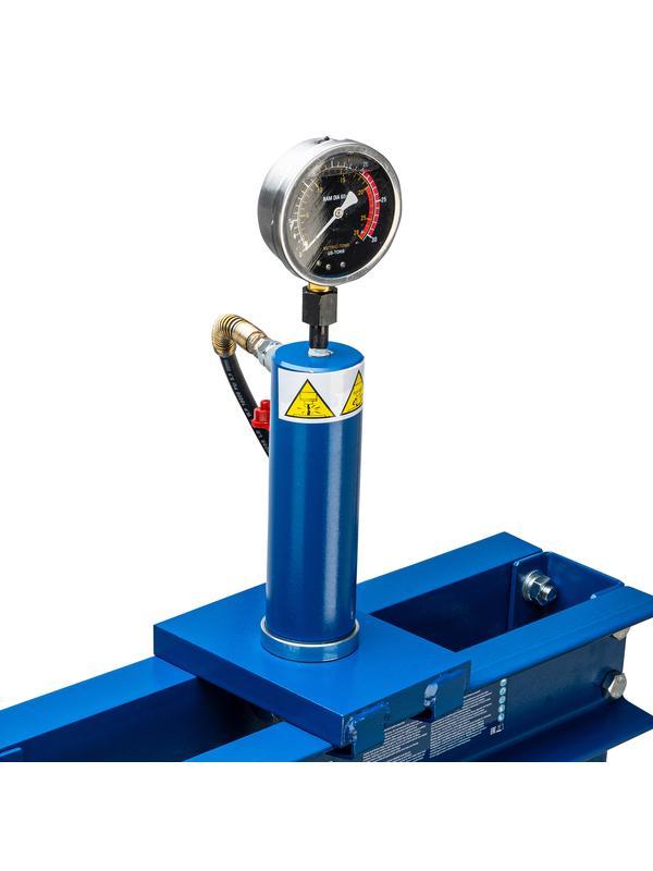 Пресс гидравлический с манометром, 20 т (комплект из 2 частей) Stels