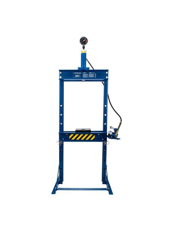 Пресс гидравлический с манометром, 20 т (комплект из 2 частей) Stels