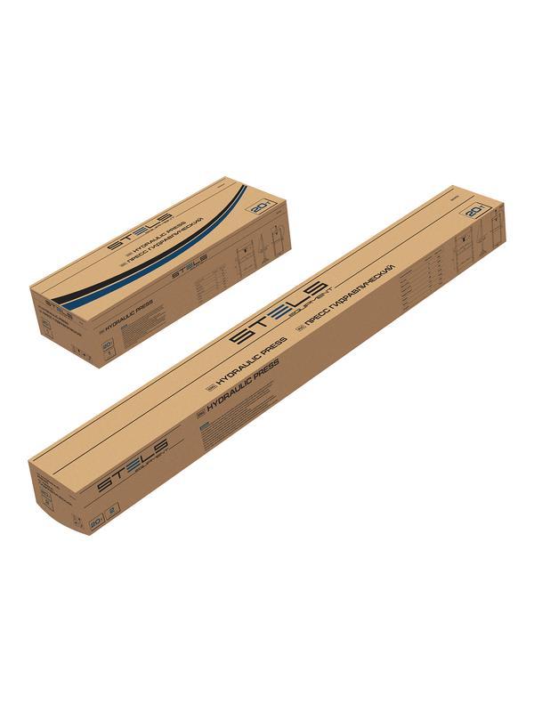 Пресс гидравлический с манометром, 20 т (комплект из 2 частей) Stels