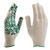 Перчатки садовые х/б, ПВХ покрытие, 
