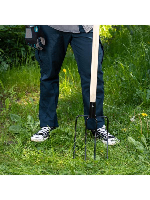 Вилы 4 - х рогие, сенные, 200х290 мм, без черенка, Россия, Сибртех