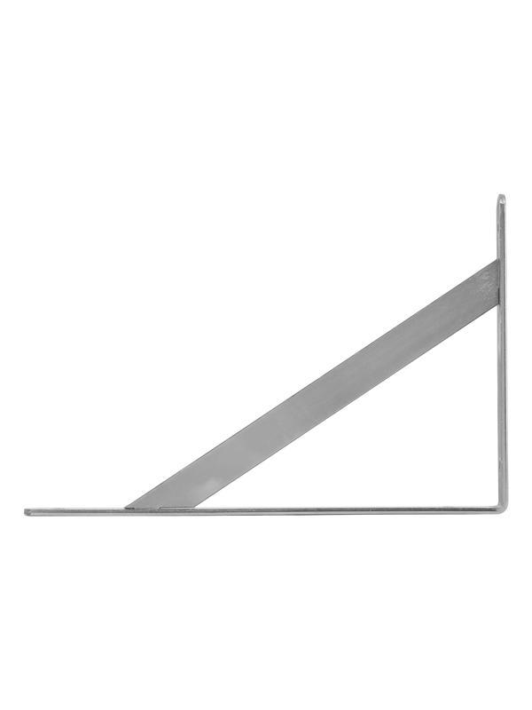 Кронштейн усиленный, 400 х 280 х 30 х 4 мм, оцинкованный Сибртех