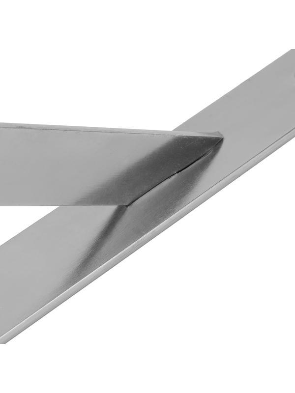 Кронштейн усиленный, 400 х 280 х 30 х 4 мм, оцинкованный Сибртех