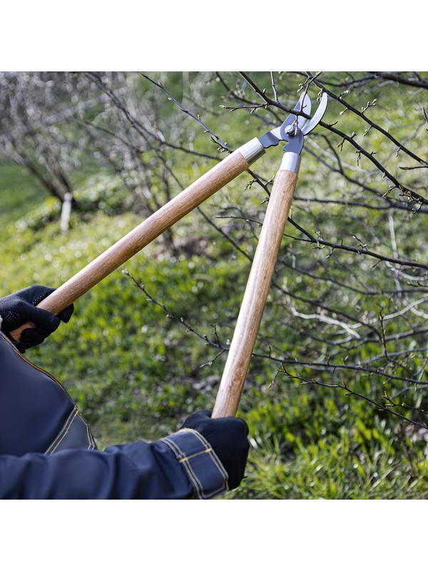 Сучкорез прямого реза, 640 мм, деревянные рукоятки, Palisad
