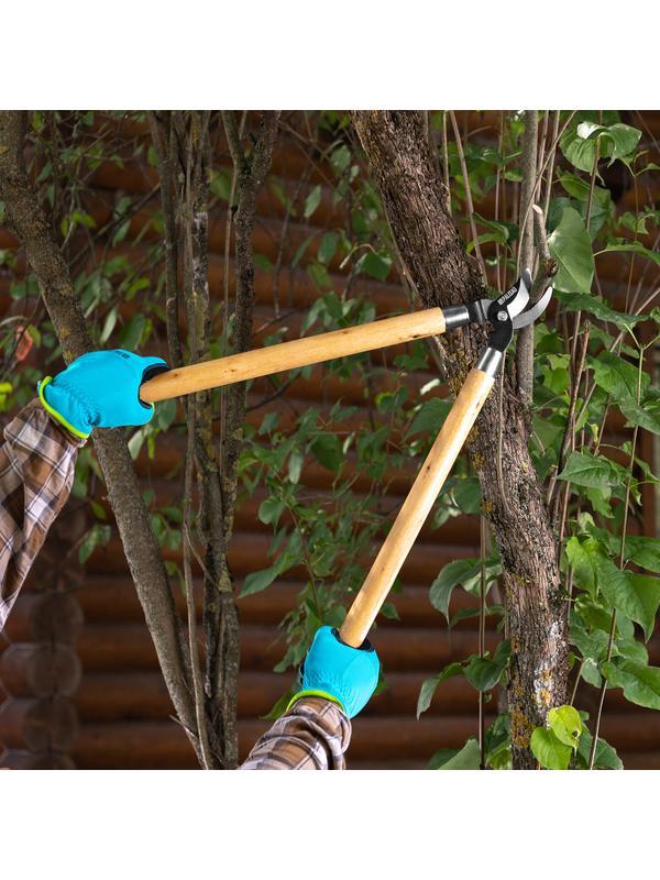 Сучкорез прямого реза, 640 мм, деревянные рукоятки, Palisad