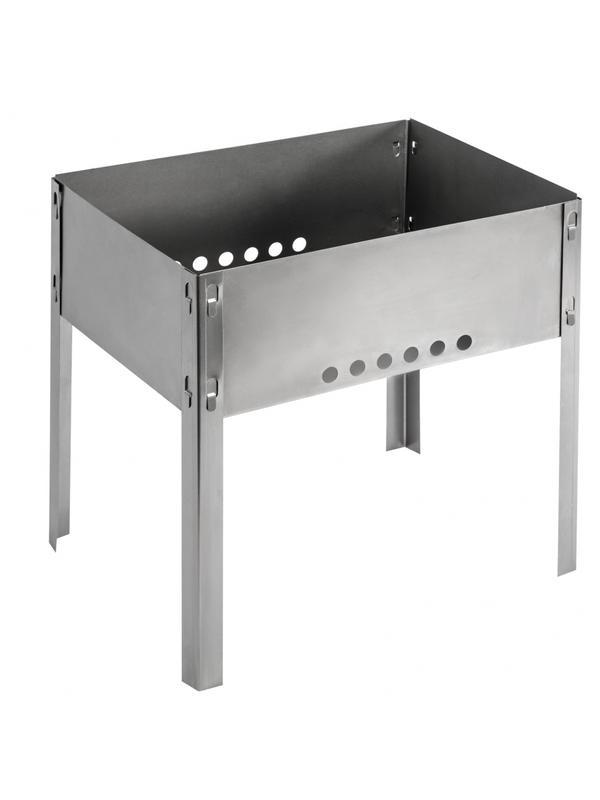 Мангал облегченный 350 х 250 х 350 мм, Россия Camping Palisad