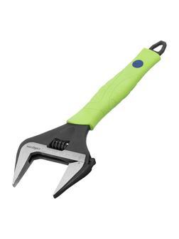 Ключ разводной, 300 мм, тонкие губки, фосфатированый Сибртех