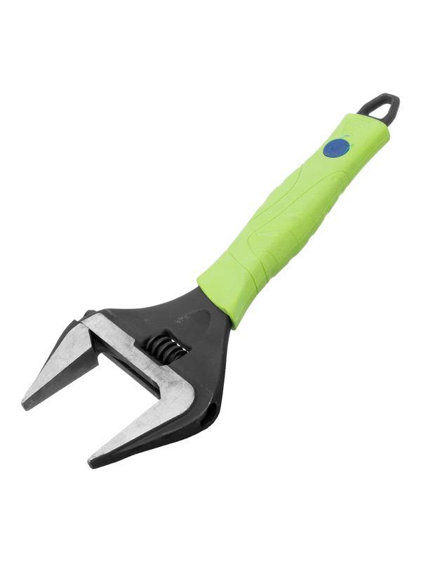 Ключ разводной, 300 мм, тонкие губки, фосфатированый Сибртех