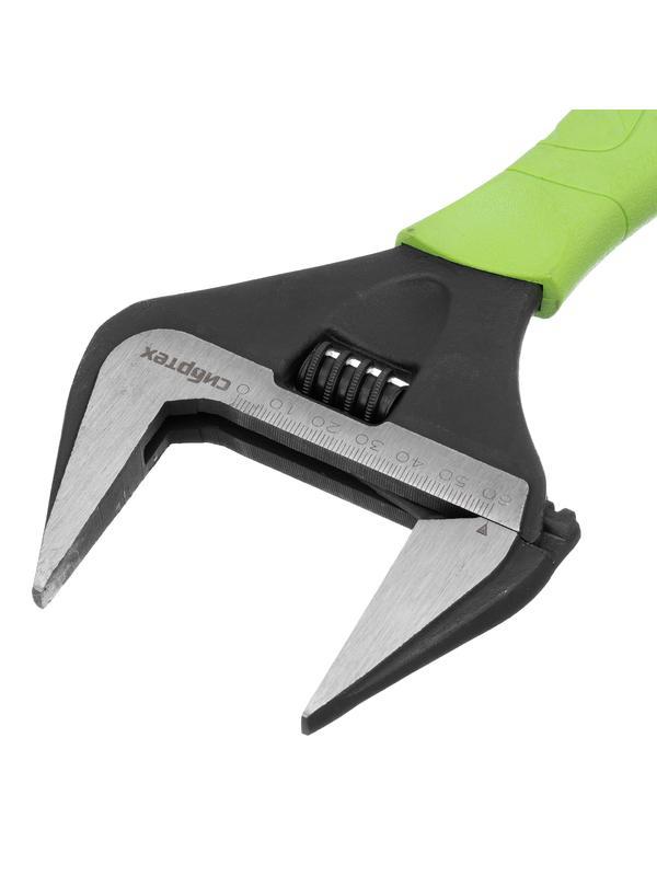 Ключ разводной, 300 мм, тонкие губки, фосфатированый Сибртех