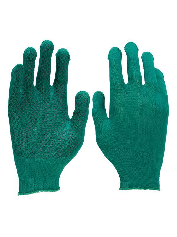 Перчатки в наборе, 5 пар, цвета в ассортименте, ПВХ точка, L, Россия// Palisad