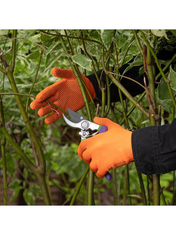 Перчатки в наборе, 5 пар, цвета в ассортименте, ПВХ точка, L, Россия// Palisad