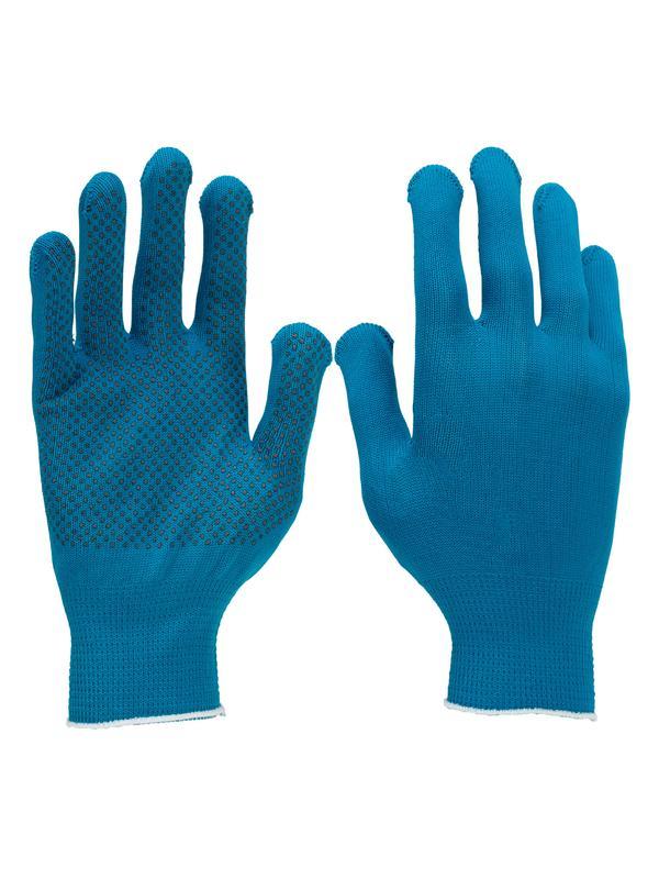 Перчатки в наборе, 5 пар, цвета в ассортименте, ПВХ точка, L, Россия// Palisad