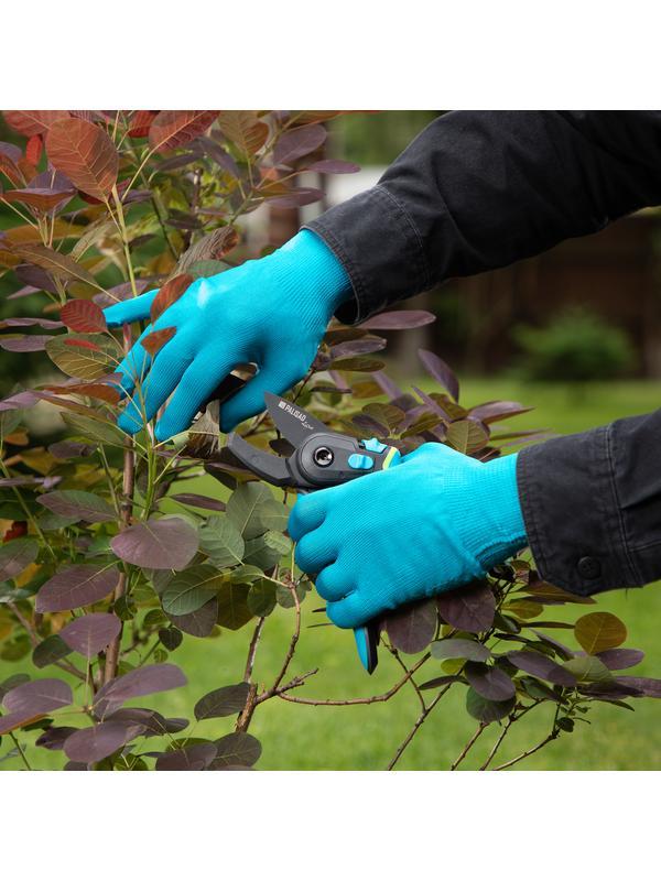 Перчатки в наборе, 5 пар, цвета в ассортименте, ПВХ точка, L, Россия// Palisad