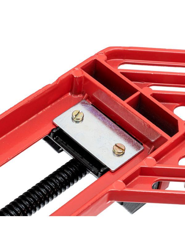 Струбцина угловая, быстрозажимная, 65/65 мм, двухкомпонентные обрезиненные рукоятки Matrix